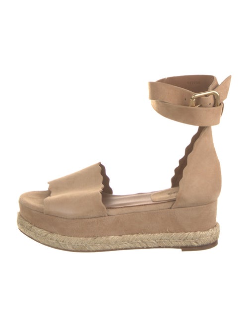 Chloé Suede Espadrilles