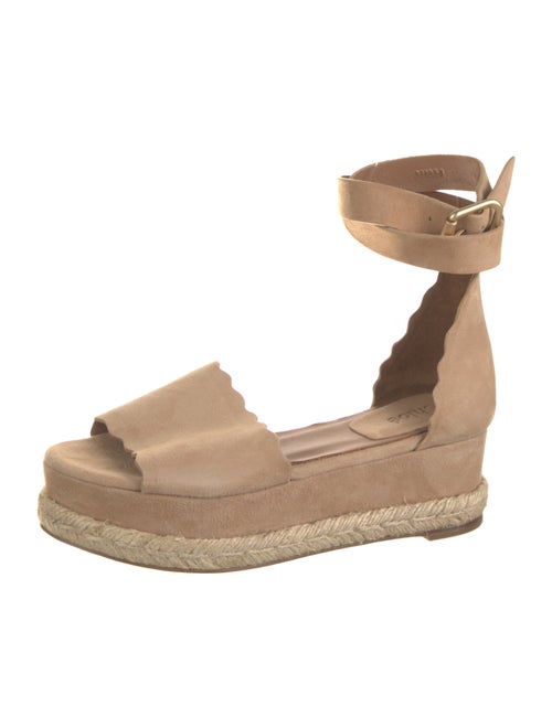 Chloé Suede Espadrilles