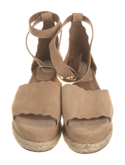 Chloé Suede Espadrilles