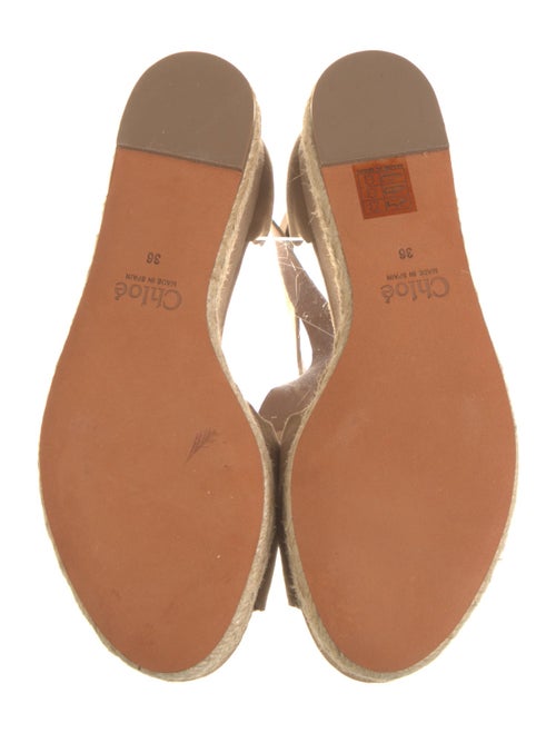 Chloé Suede Espadrilles