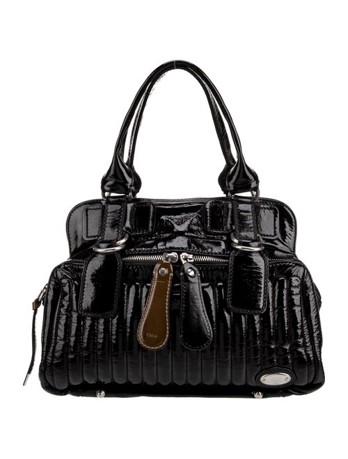 Chloé Patent Leather Top Handle Bag