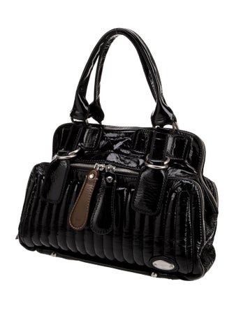 Chloé Patent Leather Top Handle Bag