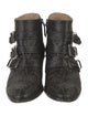 Chloé Leather Studded Accents Western Boots