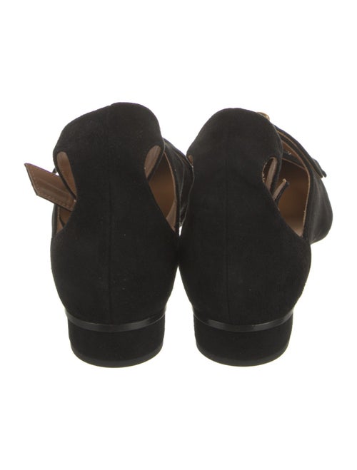 Chloé Suede D'Orsay Flats