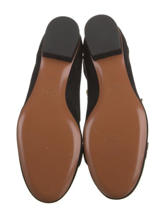 Chloé Suede D'Orsay Flats