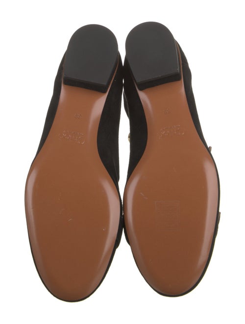 Chloé Suede D'Orsay Flats