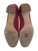 Chloé Suede Scalloped Accent Pumps