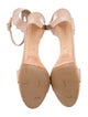 Chloé Leather Scalloped Accent Slingback Sandals