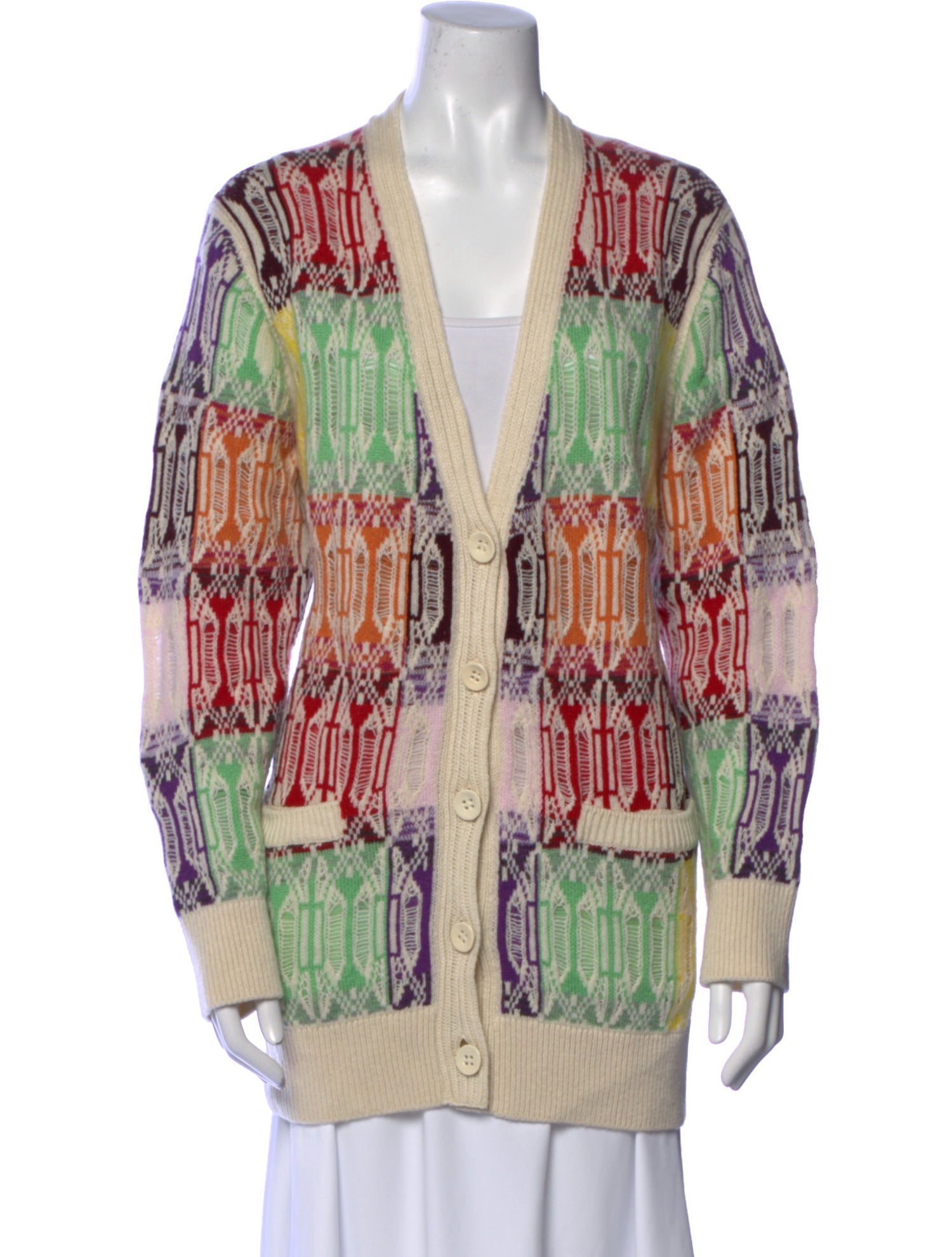 Chloé Cashmere Printed Sweater