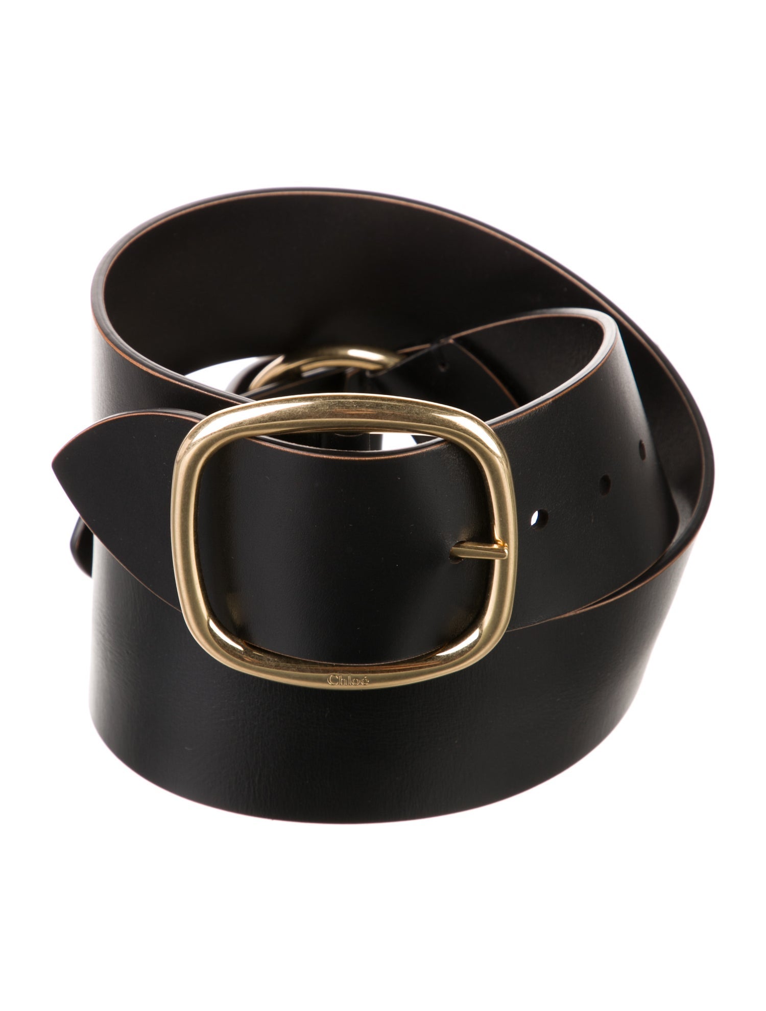 Chloé Wide Leather Belt w/ Tags