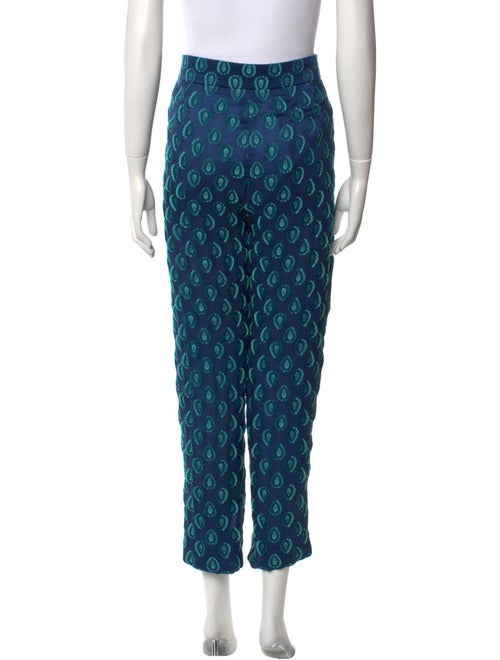 Chloé Silk Straight Leg Pants