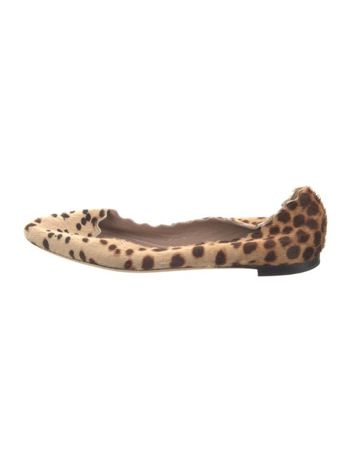 Chloé Ponyhair Animal Print Ballet Flats