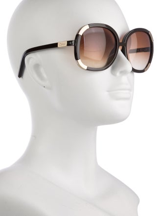 Chloé Oversize Gradient Sunglasses