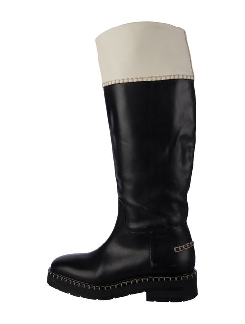 Chloé Leather Riding Boots