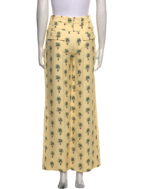 Chloé Printed Wide Leg Pants