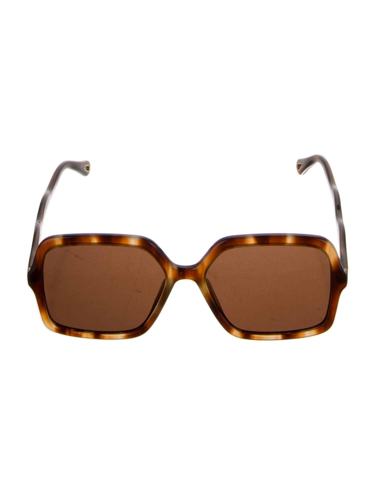 Chloé Square Tinted Sunglasses