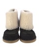 Chloé Suede Fur Trim Boots