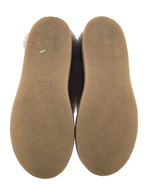 Chloé Suede Fur Trim Boots