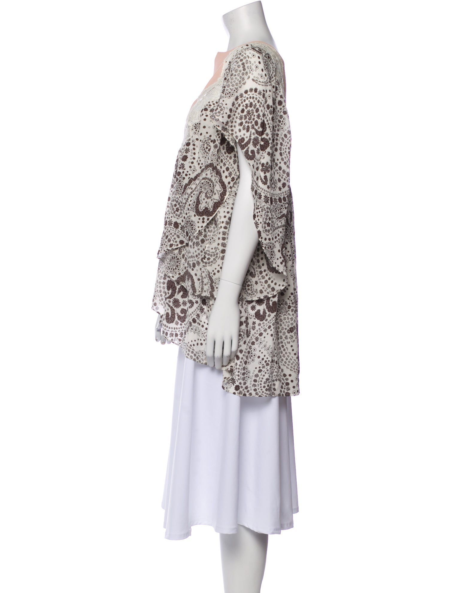 Chloé Silk Printed Tunic