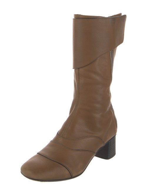 Chloé Leather Sock Boots