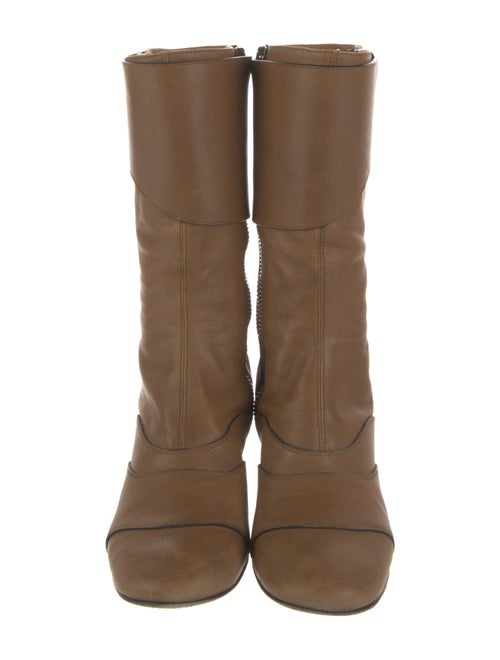 Chloé Leather Sock Boots