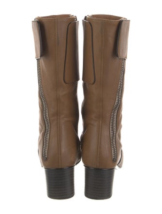 Chloé Leather Sock Boots