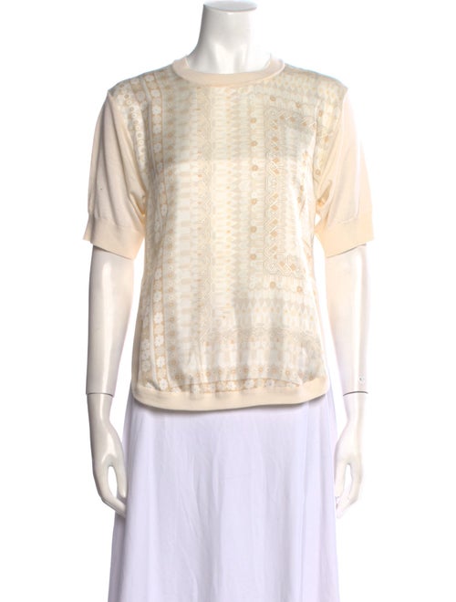 Chloé Wool Printed Sweater