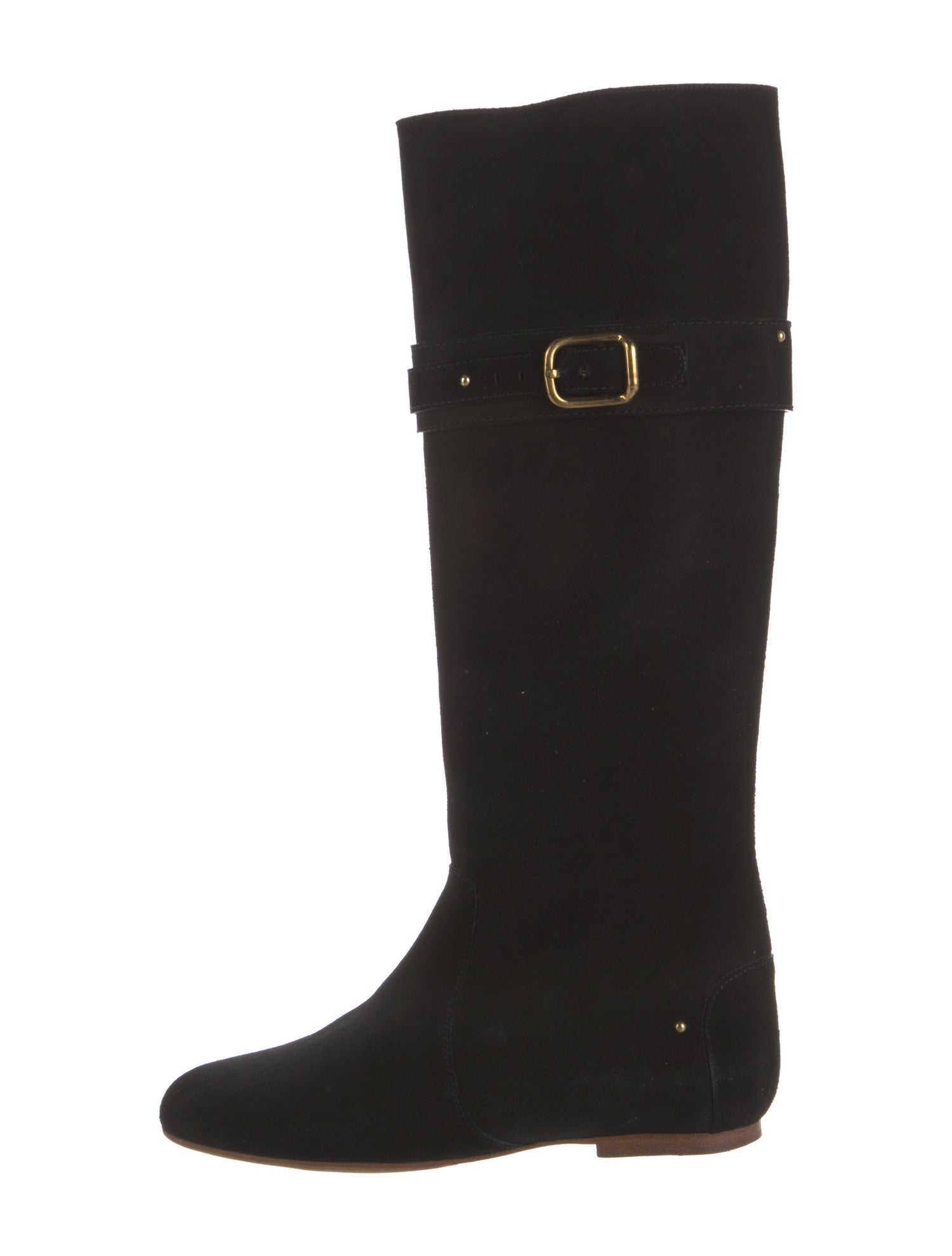 Chloé Suede Riding Boots