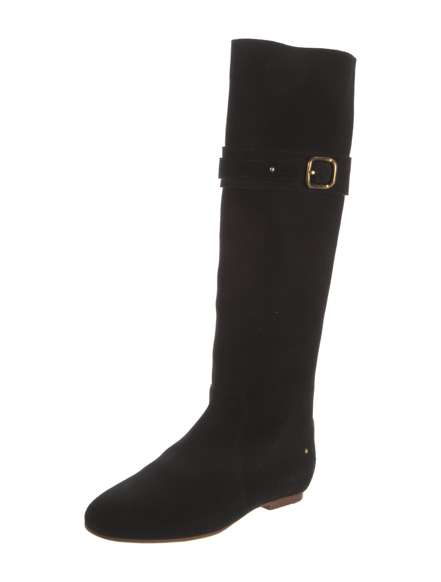 Chloé Suede Riding Boots