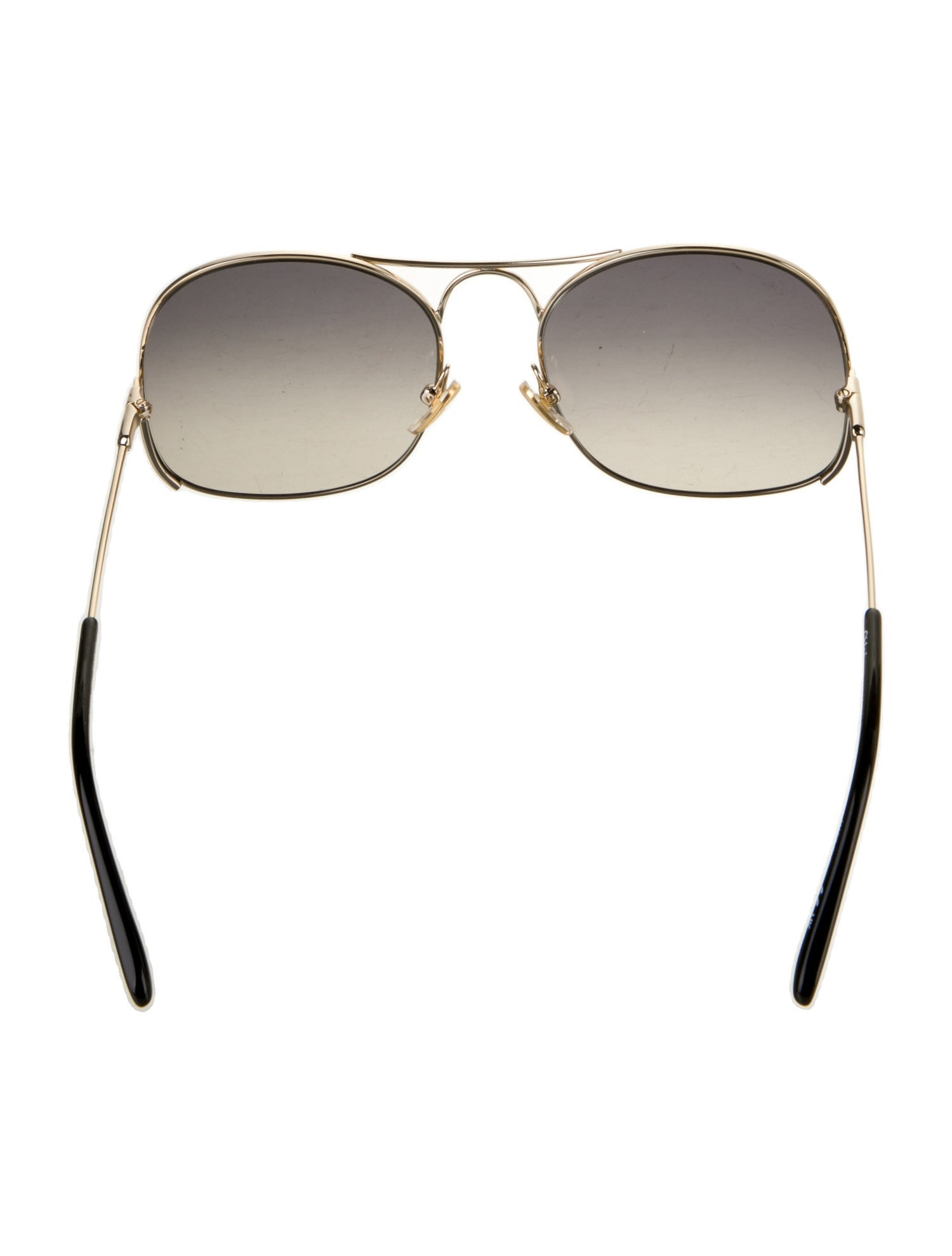 Chloé Round Gradient Sunglasses