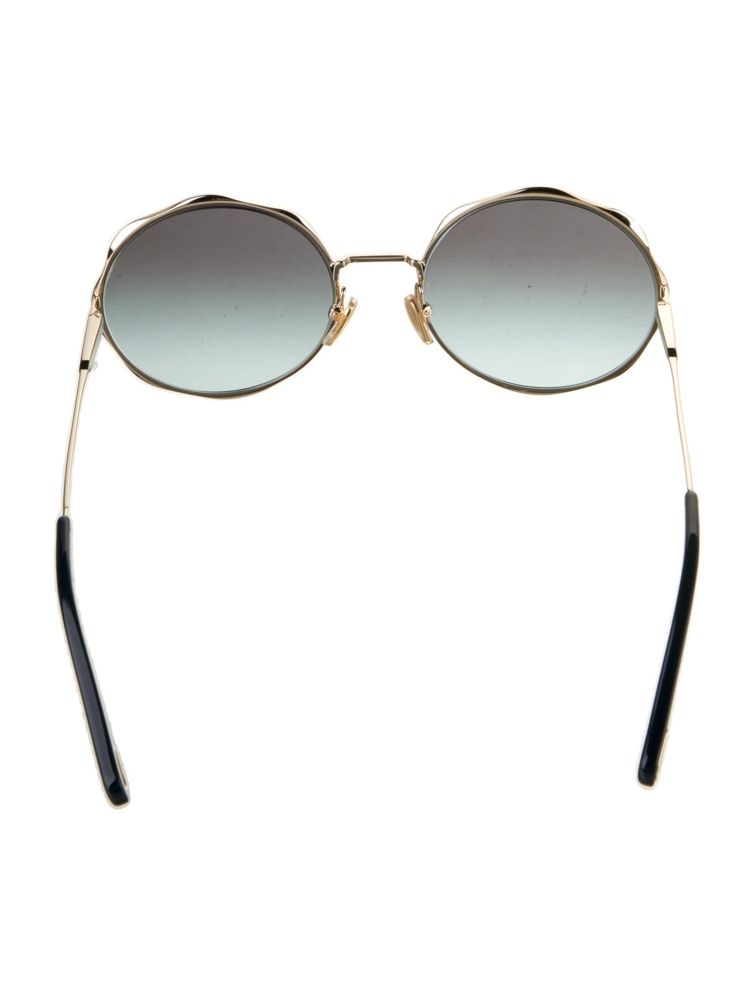 Chloé Round Mirrored Sunglasses