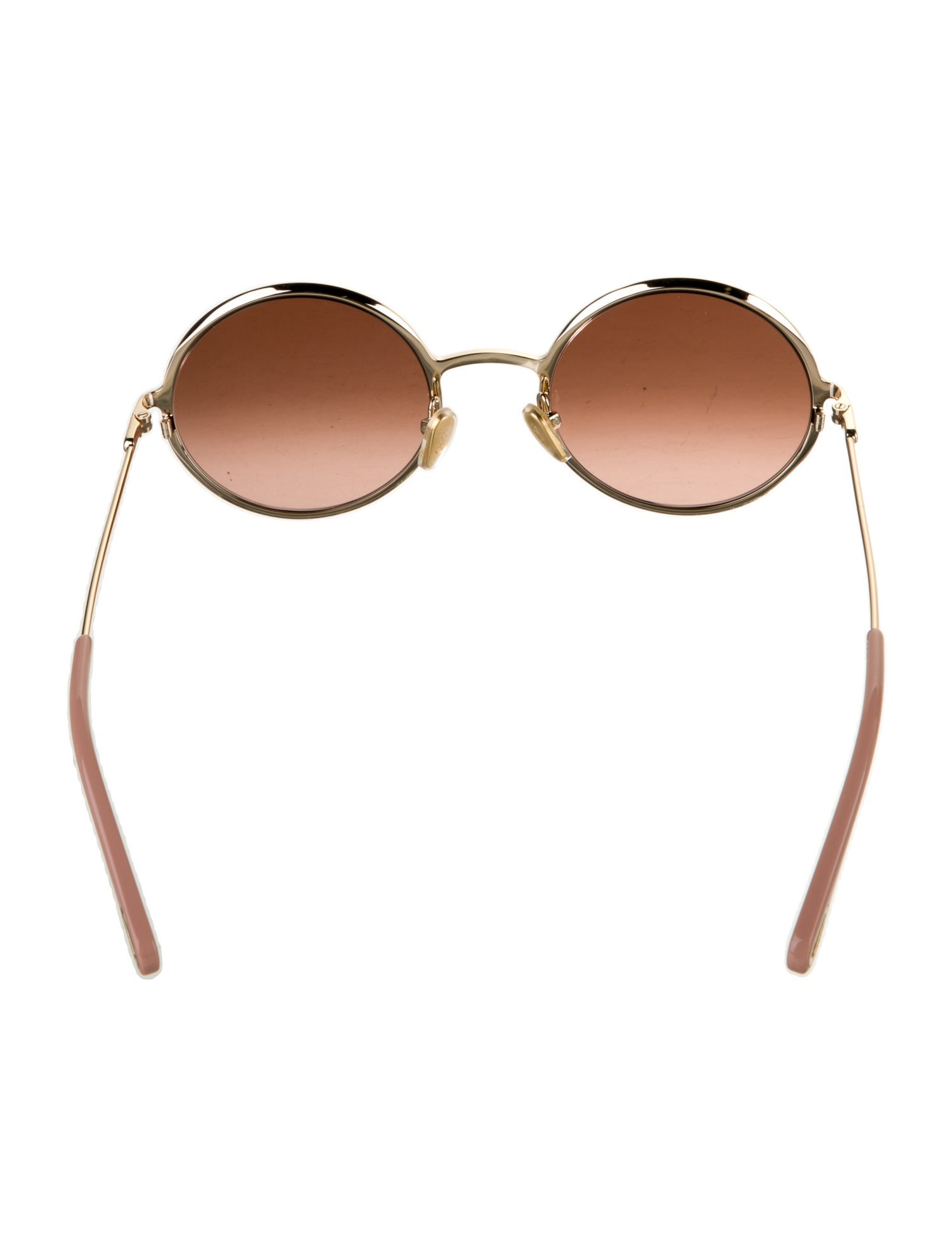 Chloé Round Gradient Sunglasses