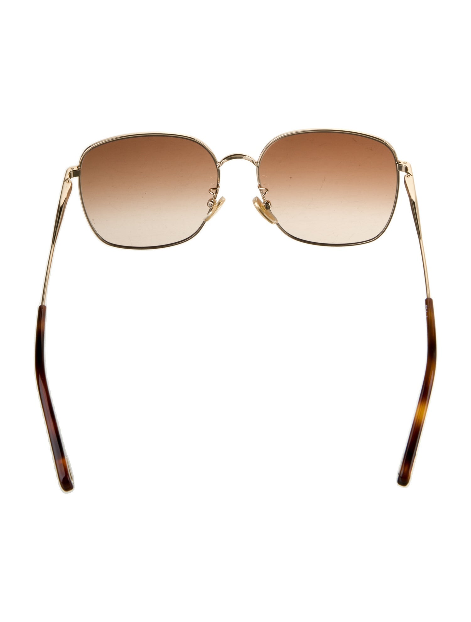 Chloé Square Gradient Sunglasses