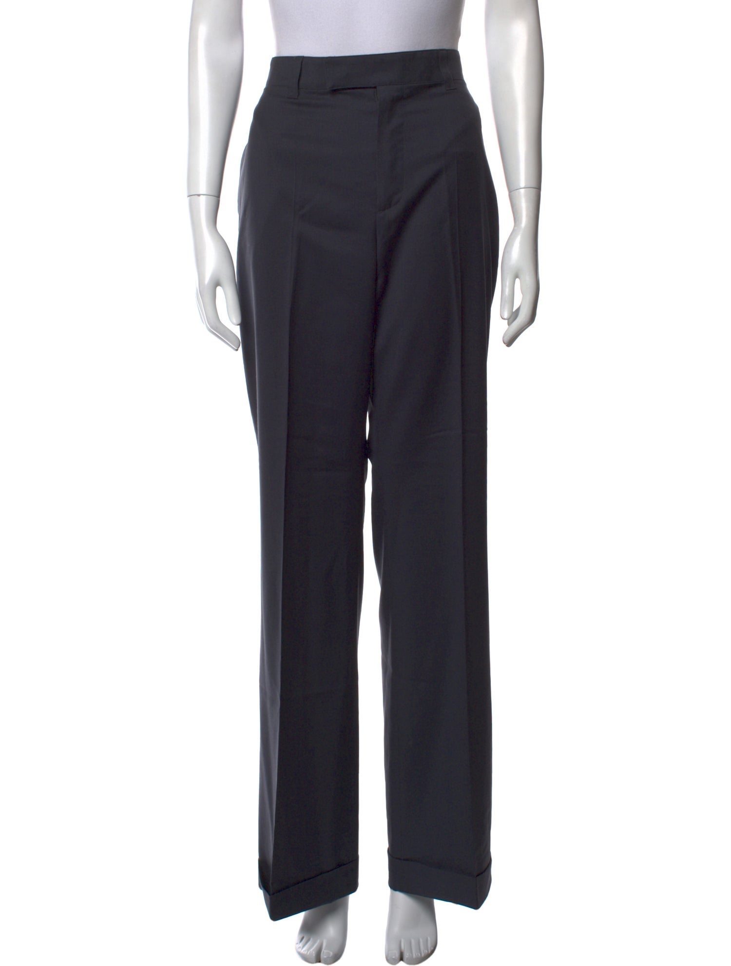 Chloé Wool Straight Leg Pants
