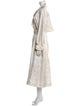 Chloé Silk Printed Trench Coat