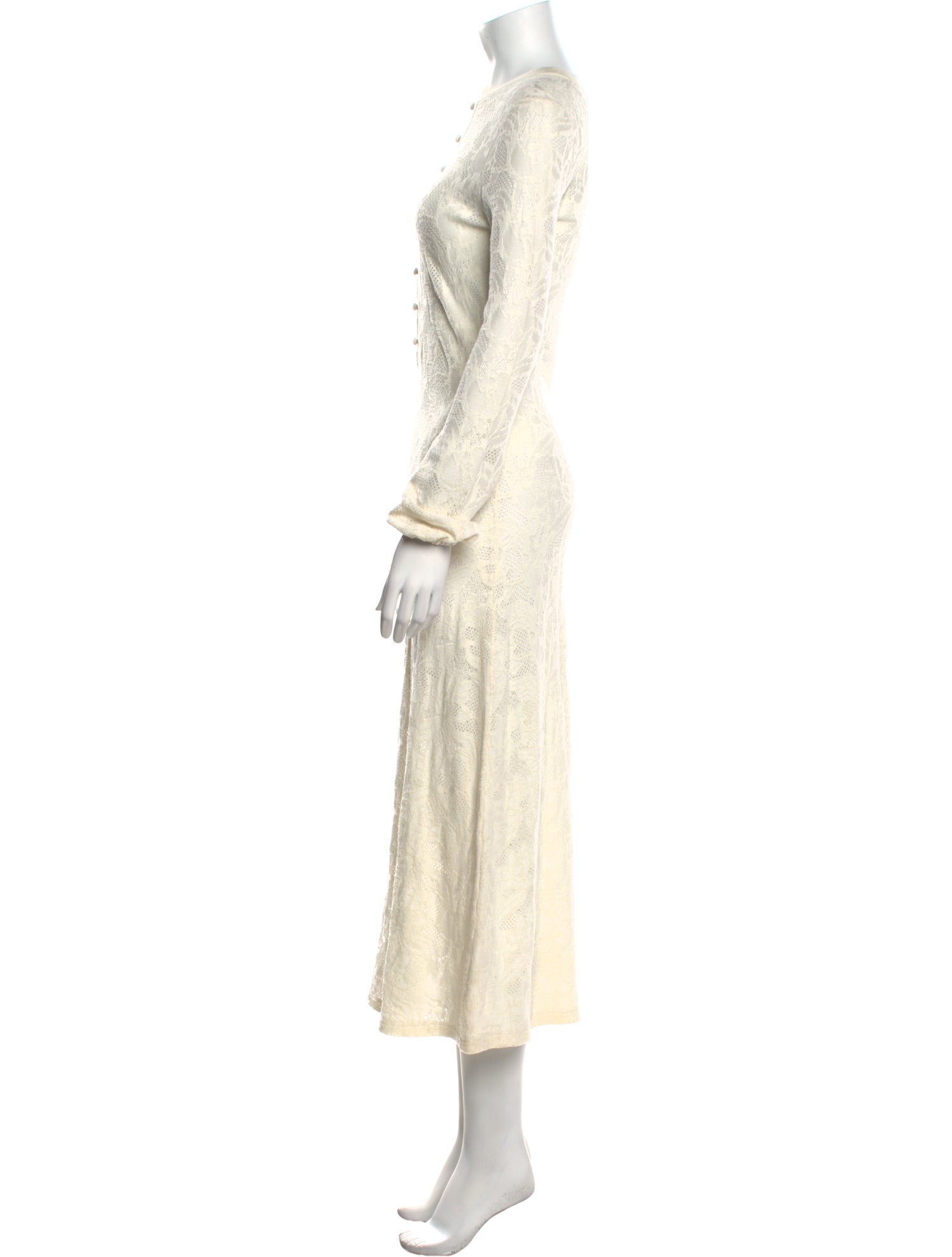 Chloé Wool Long Dress