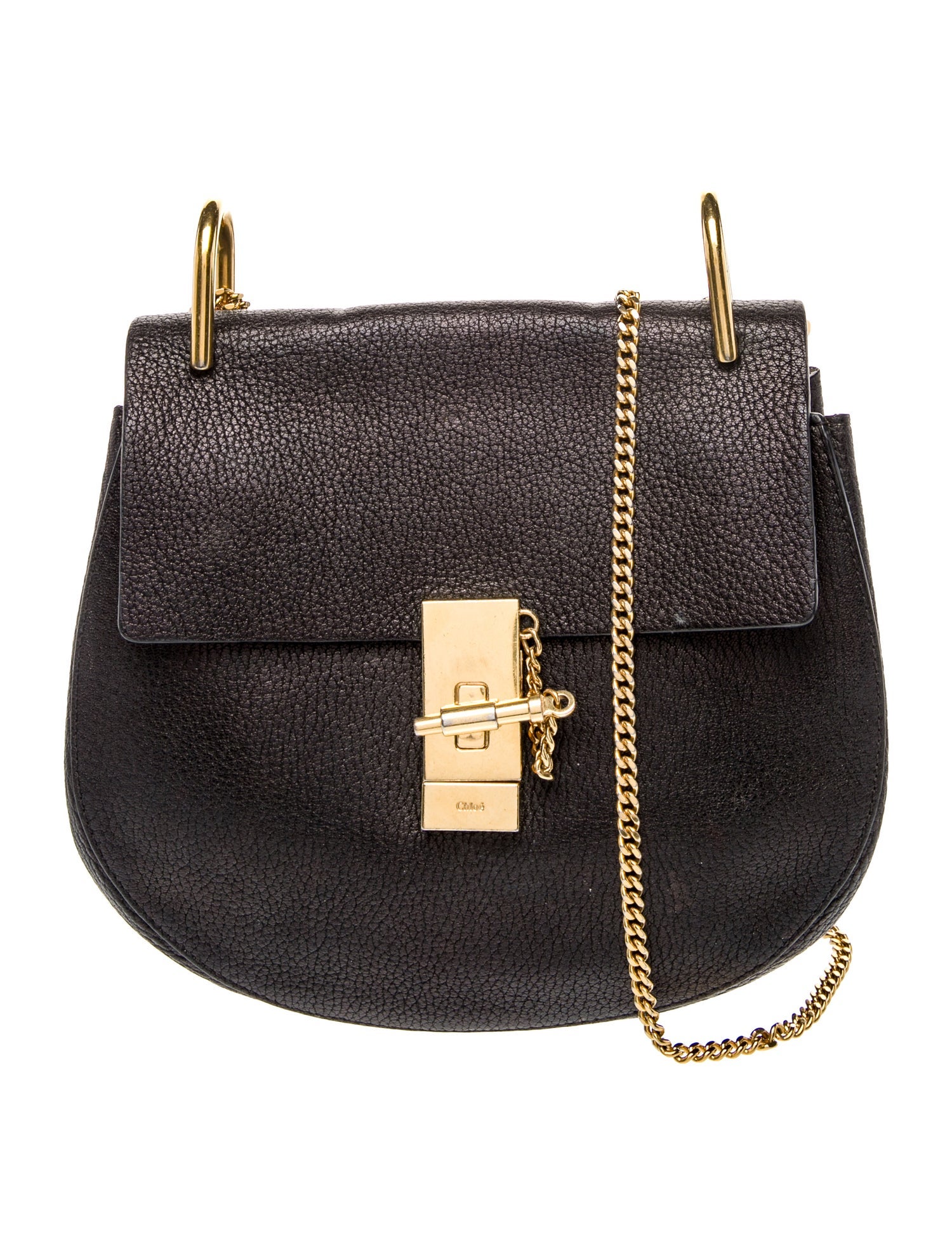 Chloé Leather Drew Small