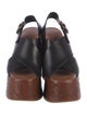 Chloé Leather Slingback Sandals