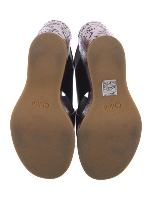 Chloé Leather Slingback Sandals