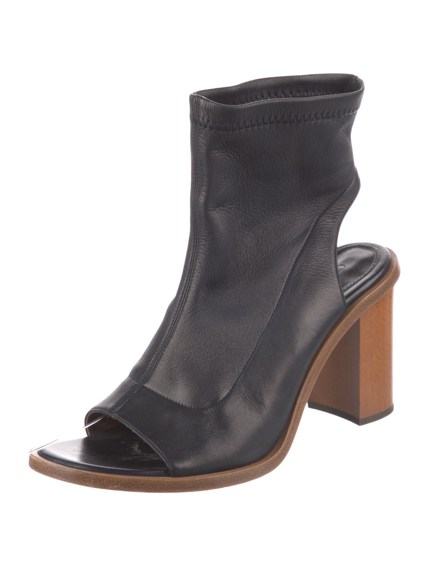 Chloé Leather Slingback Sandals