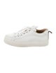 Chloé Leather Scalloped Accent Sneakers