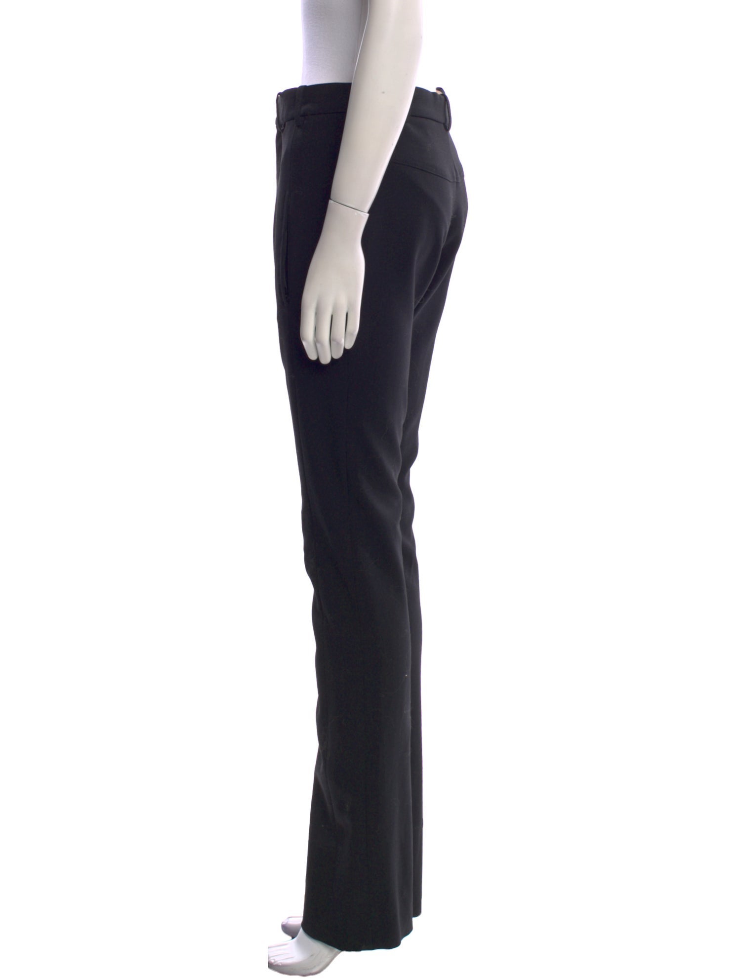 Chloé Virgin Wool Straight Leg Pants