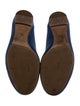 Chloé Suede Scalloped Accent Ballet Flats