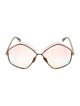 Chloé Oversize Gradient Sunglasses