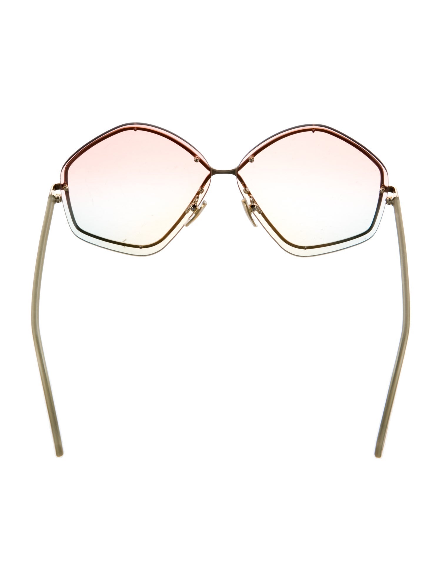 Chloé Oversize Gradient Sunglasses