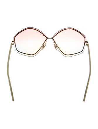 Chloé Oversize Gradient Sunglasses