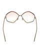 Chloé Oversize Gradient Sunglasses