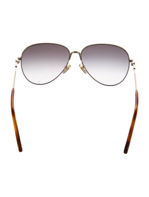 Chloé Aviator Gradient Sunglasses