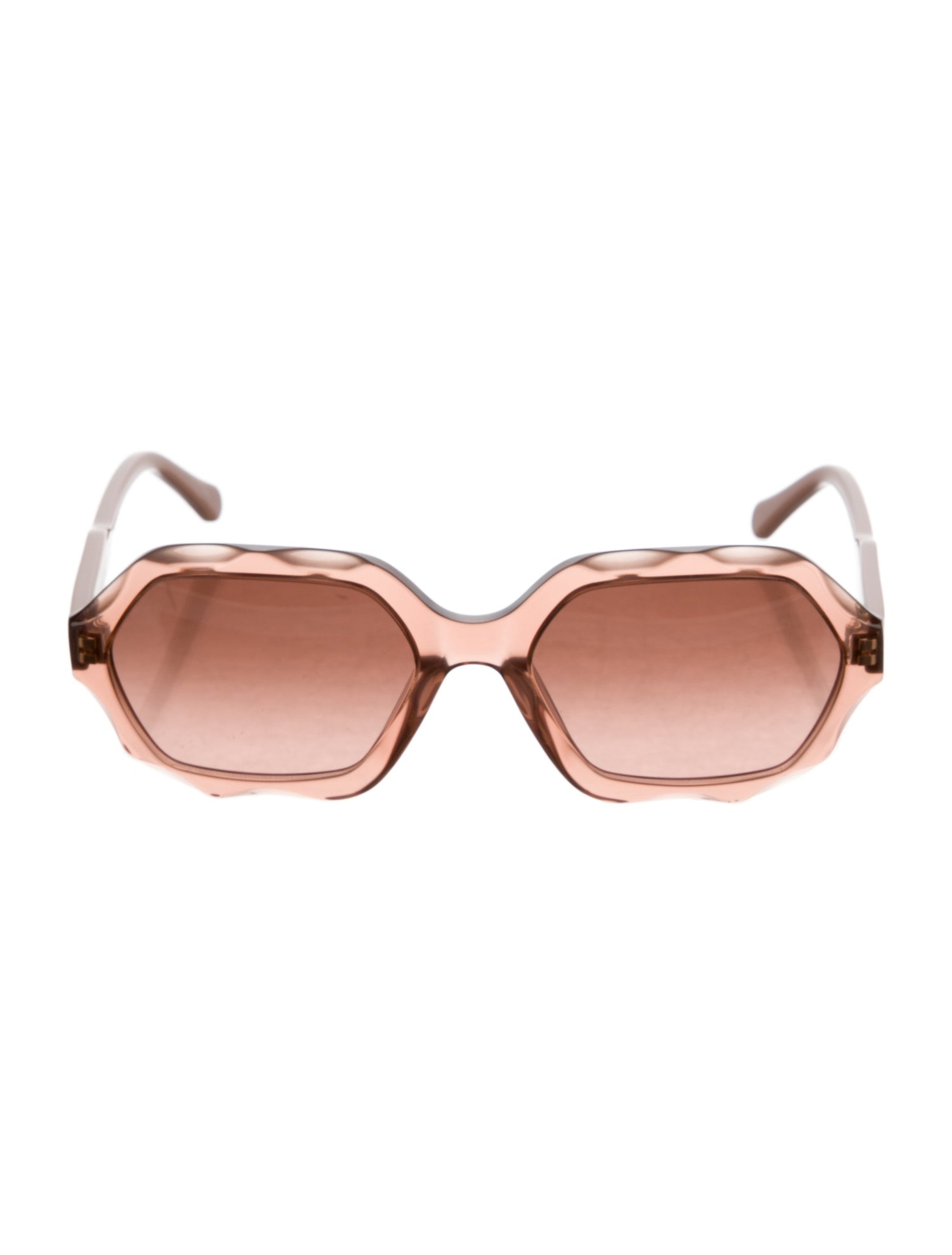 Chloé Square Gradient Sunglasses