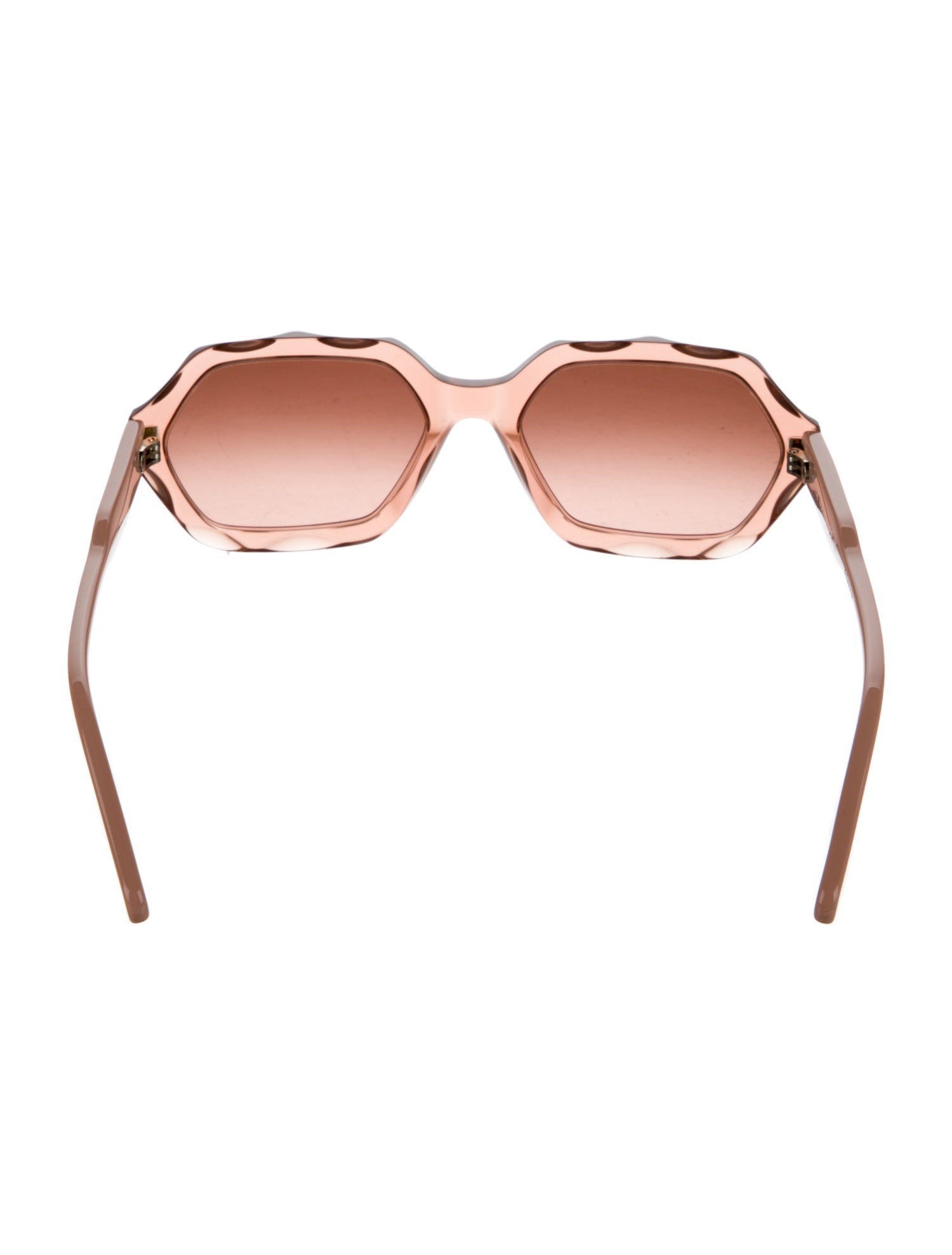 Chloé Square Gradient Sunglasses